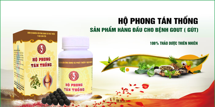 Hộ Phong Tán Thống - Thảo Dược Trị Bệnh Gout