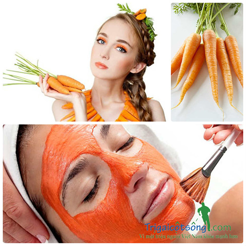 Mặt nạ trị nám da hay cho những ai yêu thích “cà rốt”