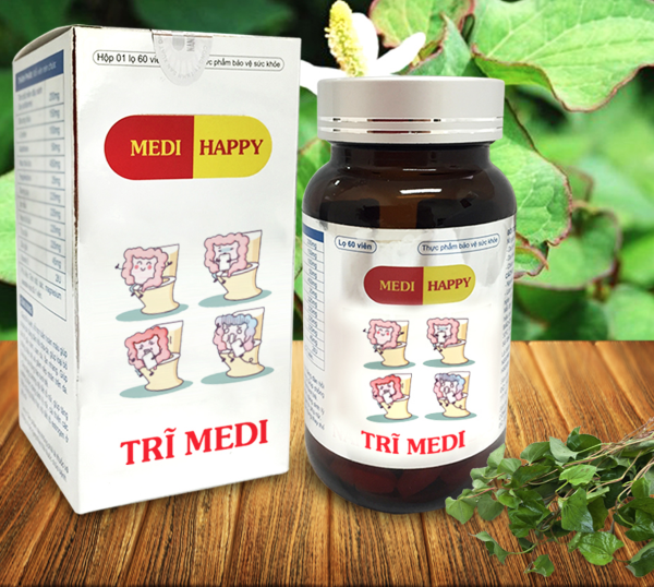 Thuốc hỗ trợ điều trị trĩ Medi Happy